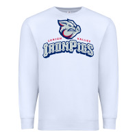 White lehigh valley ironpigs Premium Sweatshirt - linhVisuals