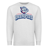 Oatmeal Heather lehigh valley ironpigs Premium Sweatshirt - linhVisuals