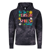 Cloud Black be the reason someone smiles today Vintage Hoodie - LillyAllenDesigns