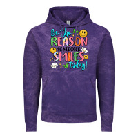Cloud Purple be the reason someone smiles today Vintage Hoodie - LillyAllenDesigns