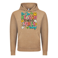 Vintage Coffee be the reason someone smiles today Vintage Hoodie - LillyAllenDesigns