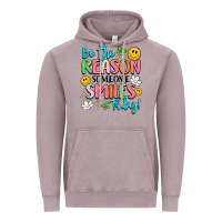 Vintage Zinc be the reason someone smiles today Vintage Hoodie - LillyAllenDesigns