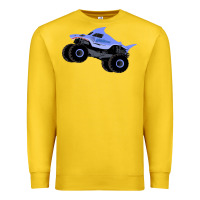 Lemon Monster Truck Megalodon Premium Sweatshirt - linhVisuals