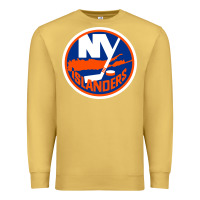 Antique Gold Ny islanders Premium Sweatshirt - linhVisuals