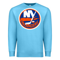 Ocean Blue Ny islanders Premium Sweatshirt - linhVisuals