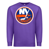 Purple Ny islanders Premium Sweatshirt - linhVisuals