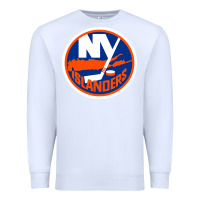 White Ny islanders Premium Sweatshirt - linhVisuals