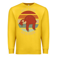 Lemon say less do lesser funny sloth Premium Sweatshirt - linhVisuals