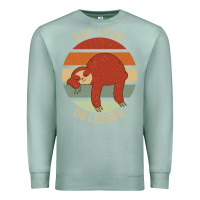 Seafoam say less do lesser funny sloth Premium Sweatshirt - linhVisuals