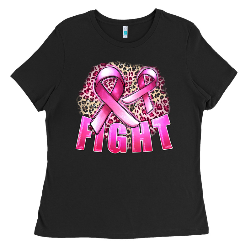 Fight Cancer Ladies Tee by FaDigitalArtStudio | Teevron