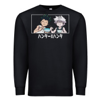 Black gon killua Premium Sweatshirt - linhVisuals