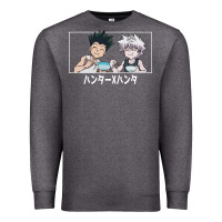 Charcoal Heather gon killua Premium Sweatshirt - linhVisuals