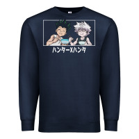 Navy gon killua Premium Sweatshirt - linhVisuals
