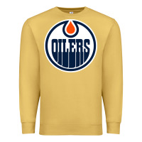 Antique Gold oilers Premium Sweatshirt - linhVisuals