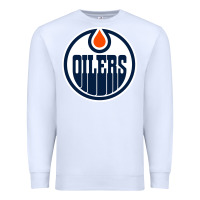 White oilers Premium Sweatshirt - linhVisuals