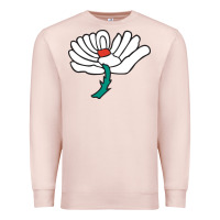 Pale Pink yorkshire county cricket club Premium Sweatshirt - linhVisuals