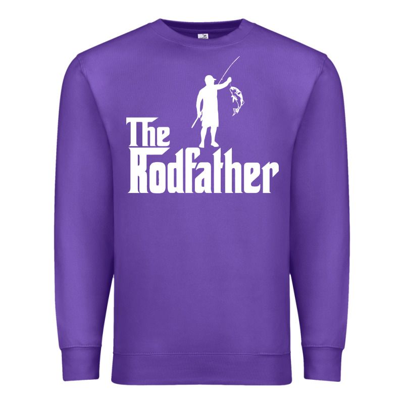 Fishing The Rodfather Premium Sweatshirt by linhVisuals | Teevron
