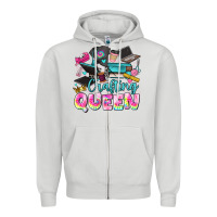 Dove Grey crafting queen Zipper Hoodie - JahusDesignShop