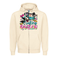 Sandshell crafting queen Zipper Hoodie - JahusDesignShop