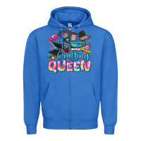 True Royal crafting queen Zipper Hoodie - JahusDesignShop