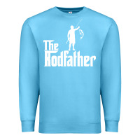 Ocean Blue Fishing The Rodfather Premium Sweatshirt - linhVisuals