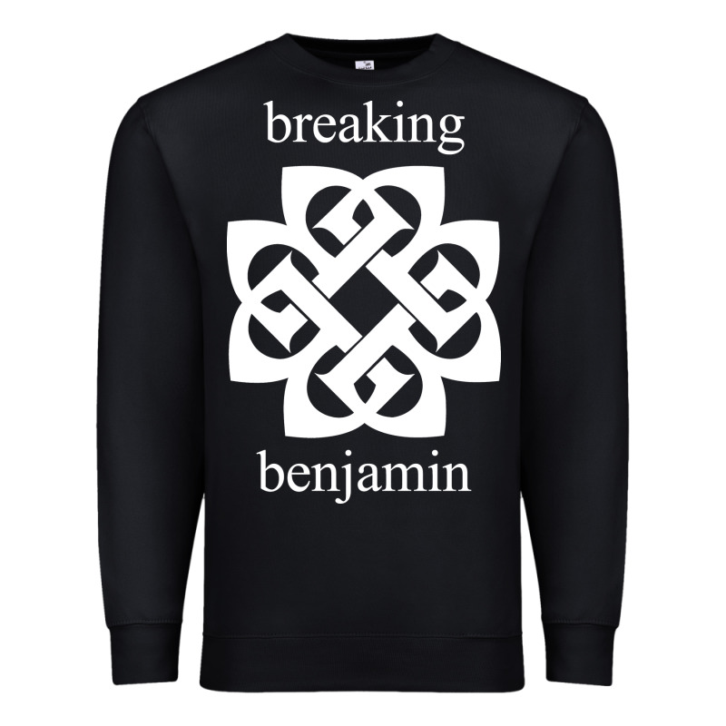 Breaking Benjamin - Black And White Premium Sweatshirt by linhVisuals | Teevron