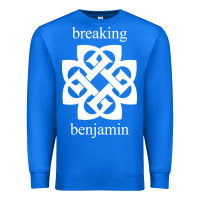 True Royal BREAKING BENJAMIN - BLACK AND WHITE Premium Sweatshirt - linhVisuals