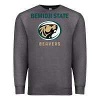 Charcoal Heather bemidji state beavers, gear Premium Sweatshirt - linhVisuals