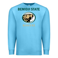 Ocean Blue bemidji state beavers, gear Premium Sweatshirt - linhVisuals