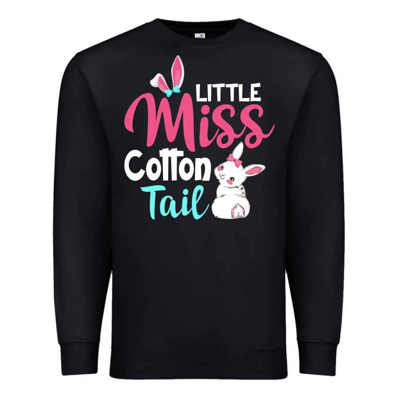 Little Miss Cottontail Easter Premium Sweatshirt by linhVisuals | Teevron