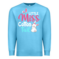 Ocean Blue little miss cottontail easter Premium Sweatshirt - linhVisuals