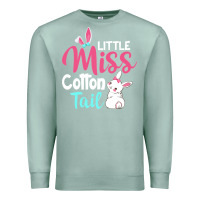 Seafoam little miss cottontail easter Premium Sweatshirt - linhVisuals