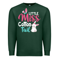 Sports Green little miss cottontail easter Premium Sweatshirt - linhVisuals