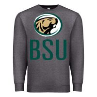 Charcoal Heather bemidji state beavers, bsu, gear Premium Sweatshirt - linhVisuals