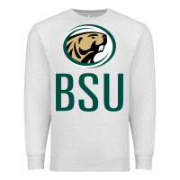 Oatmeal Heather bemidji state beavers, bsu, gear Premium Sweatshirt - linhVisuals