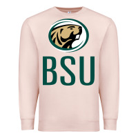 Pale Pink bemidji state beavers, bsu, gear Premium Sweatshirt - linhVisuals