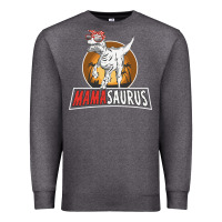 Charcoal Heather mamasaurus Premium Sweatshirt - linhVisuals