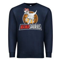 Navy mamasaurus Premium Sweatshirt - linhVisuals