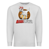 Dove Grey mamasaurus Premium Sweatshirt - linhVisuals