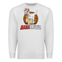 Oatmeal Heather mamasaurus Premium Sweatshirt - linhVisuals