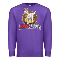 Purple mamasaurus Premium Sweatshirt - linhVisuals
