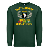Sports Green Airborne 101st division Premium Sweatshirt - linhVisuals