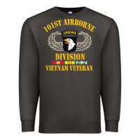 Smoke Airborne 101st division Premium Sweatshirt - linhVisuals