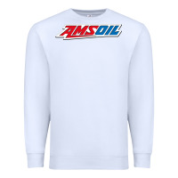 White #amsoil Premium Sweatshirt - linhVisuals