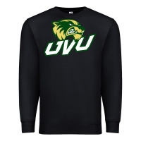 Black UVU, education Premium Sweatshirt - linhVisuals