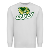 Dove Grey UVU, education Premium Sweatshirt - linhVisuals