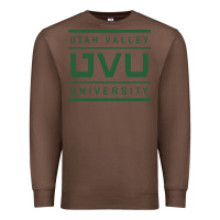 Chestnut uvu, utah valley, education Premium Sweatshirt - linhVisuals