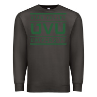Smoke uvu, utah valley, education Premium Sweatshirt - linhVisuals