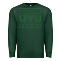 Sports Green uvu, utah valley, education Premium Sweatshirt - linhVisuals