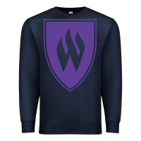 Navy weber st, education Premium Sweatshirt - linhVisuals